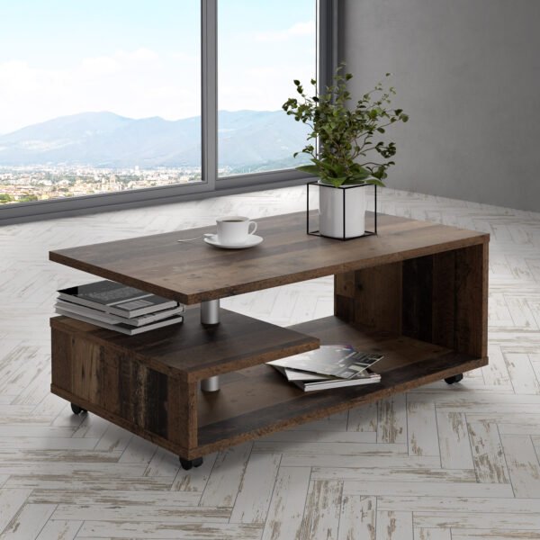 Bailey Coffee Table in Old Vintage Wood - Image 4