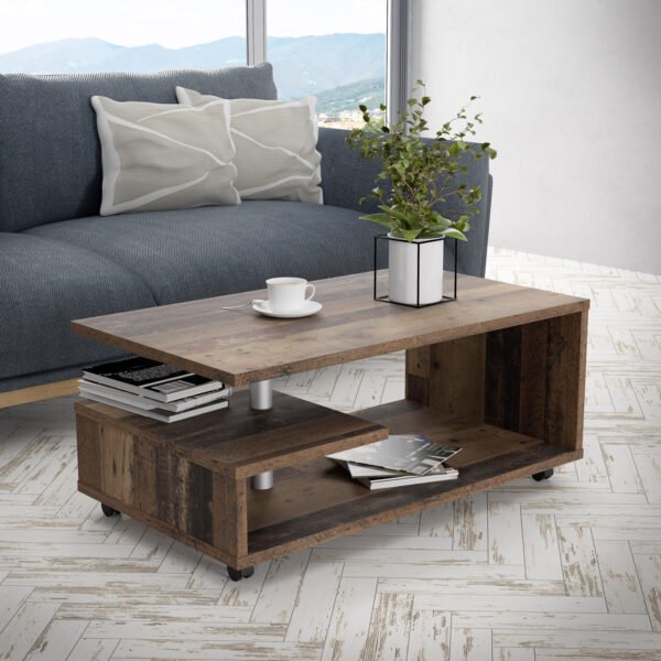 Bailey Coffee Table in Old Vintage Wood - Image 2