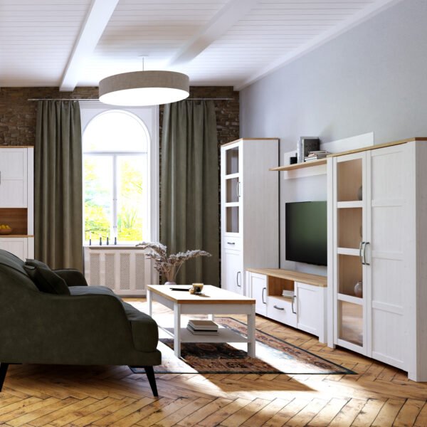 Bohol Coffee Table in Riviera Oak/White - Image 4