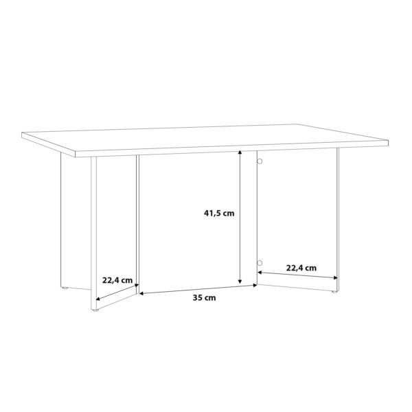 Karon Coffee Table in Sonoma Oak - Image 5