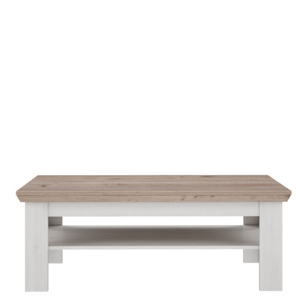 Illopa Coffee Table in Oak Nelson/Snowy Oak - Image 3