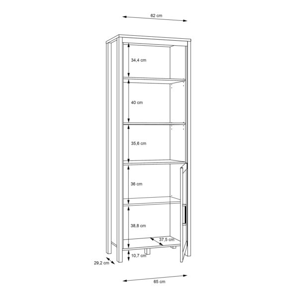 Malte Brun Shelf Unit in Waterford Oak - Image 8