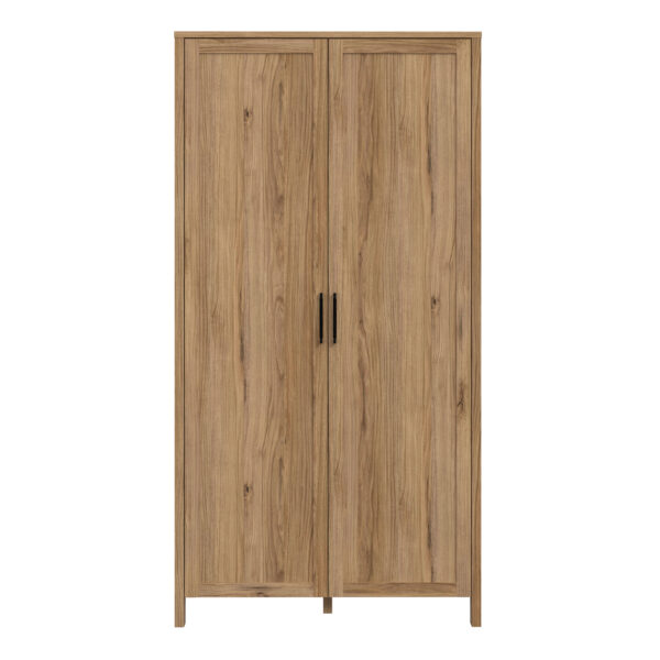 Malte Brun Hallway Wardrobe in Waterford Oak - Image 2