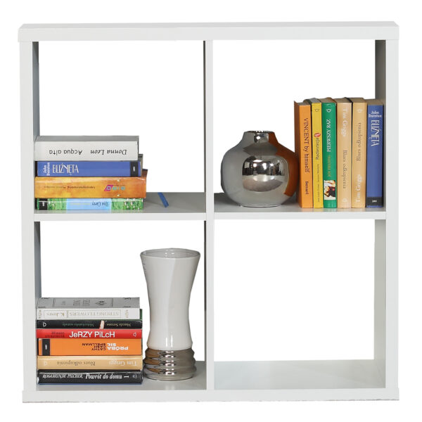 Mauro 2x2 Storage Unit in Matt White - Image 5