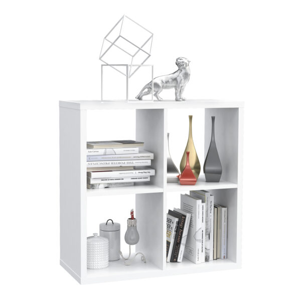 Mauro 2x2 Storage Unit in Matt White - Image 6