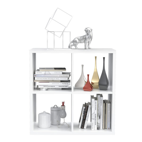 Mauro 2x2 Storage Unit in Matt White - Image 7