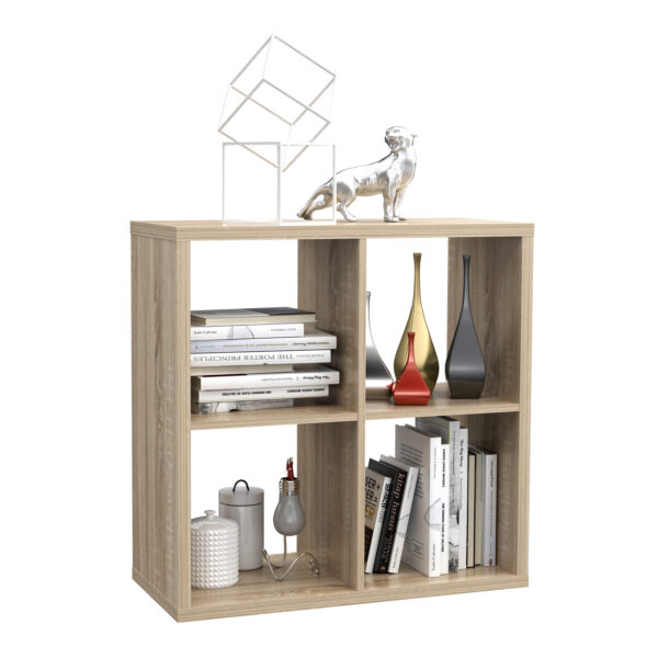 Mauro 2x2 Storage Unit in Sonoma Oak - Image 3