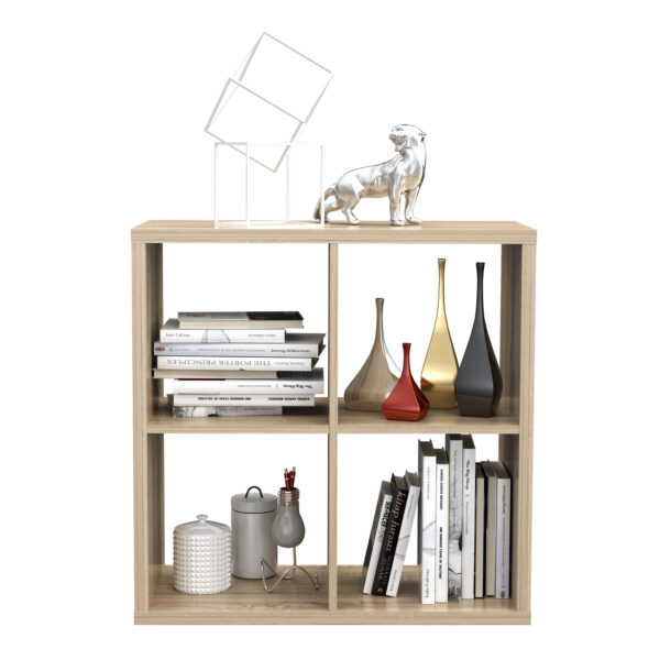 Mauro 2x2 Storage Unit in Sonoma Oak - Image 4