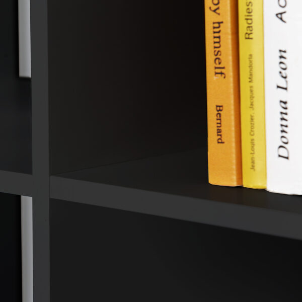 Mauro 2x2 Storage Unit in Matt Black - Image 5