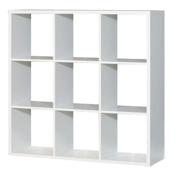 Mauro 3x3 Storage Unit in Matt White - Image 3