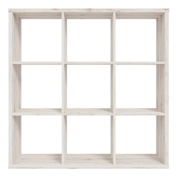 Mauro 3x3 Storage Unit in Sand Oak - Image 2