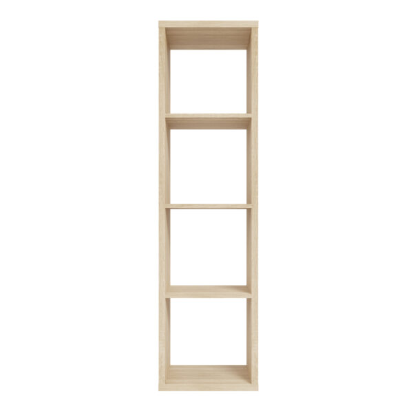 Mauro 3 Shelves Storage Unit in Sonoma Oak - Image 2