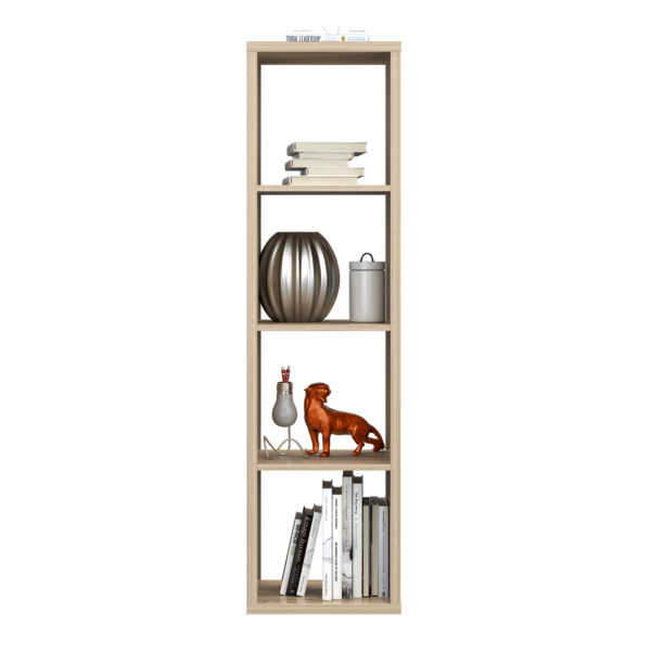 Mauro 3 Shelves Storage Unit in Sonoma Oak - Image 5