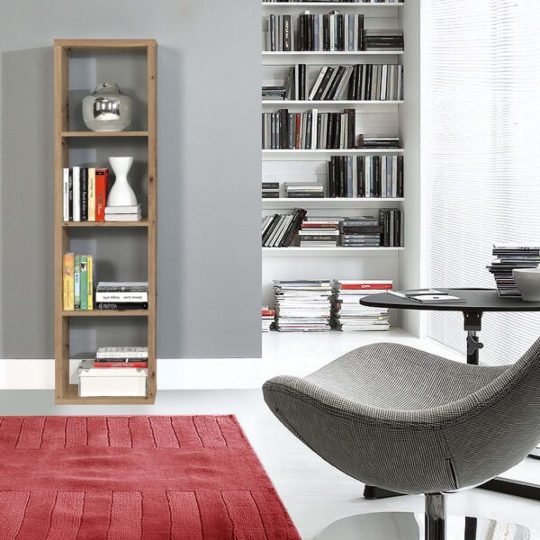 Mauro 3 Shelves Storage Unit in Artisan Oak - Image 3