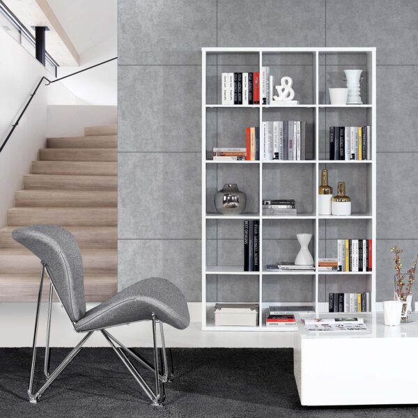 Mauro 3x5 Storage Unit in Matt White - Image 4