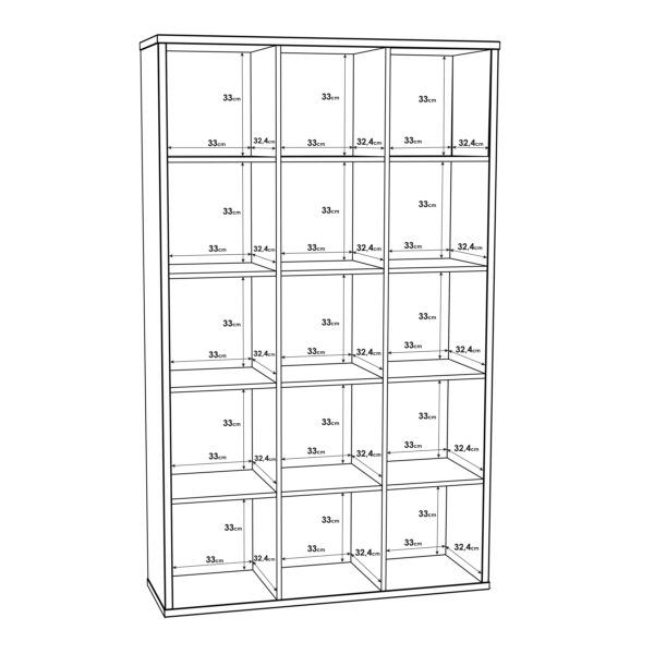 Mauro 3x5 Storage Unit in Sonoma Oak - Image 7