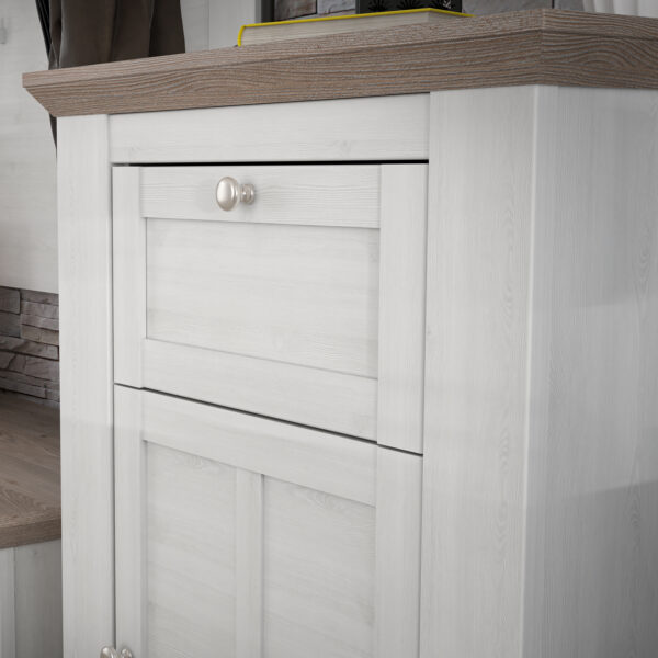 Illopa Chest of Drawers in Oak Nelson/Snowy Oak - Image 7