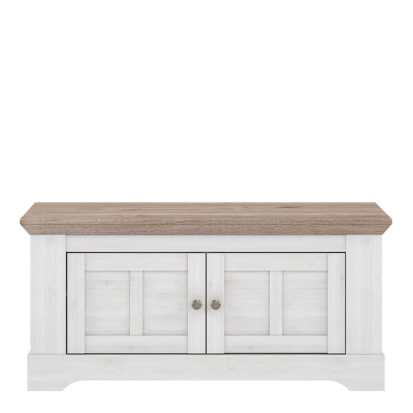 Illopa Storage Bench in Oak Nelson/Snowy Oak - Image 2