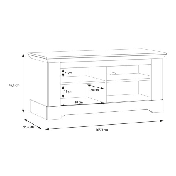 Illopa Storage Bench in Oak Nelson/Snowy Oak - Image 8
