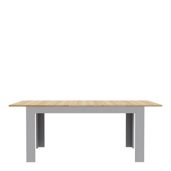 Bohol Extending Dining Table 160-207cm in Riviera Oak/Grey Oak - Image 4