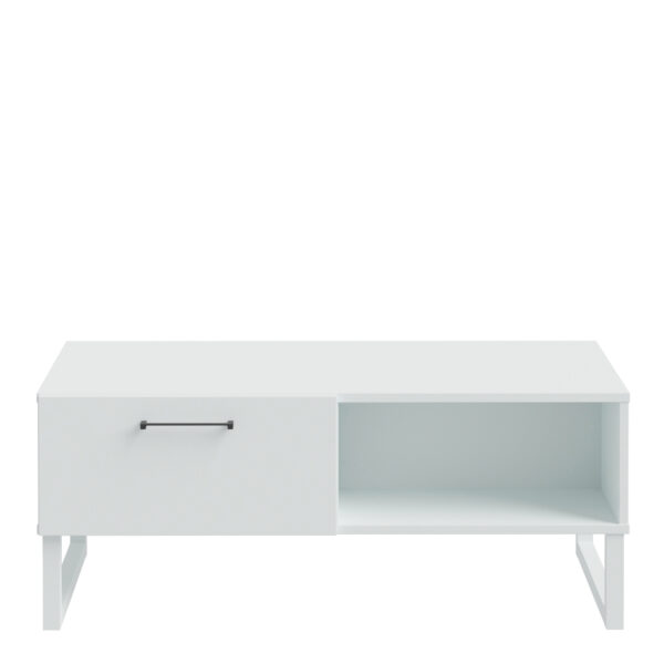 Sali 1 Drawer Coffee Table in Light Grey - Image 2
