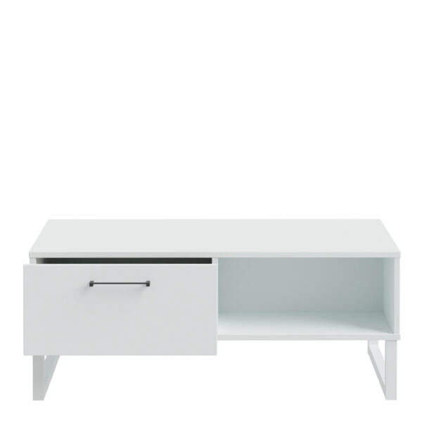Sali 1 Drawer Coffee Table in Light Grey - Image 4