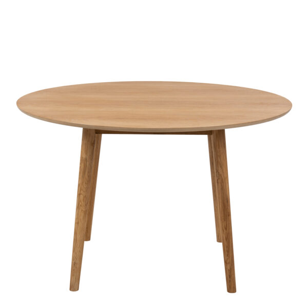 Nagano Round Dining Table in Oak - Image 2