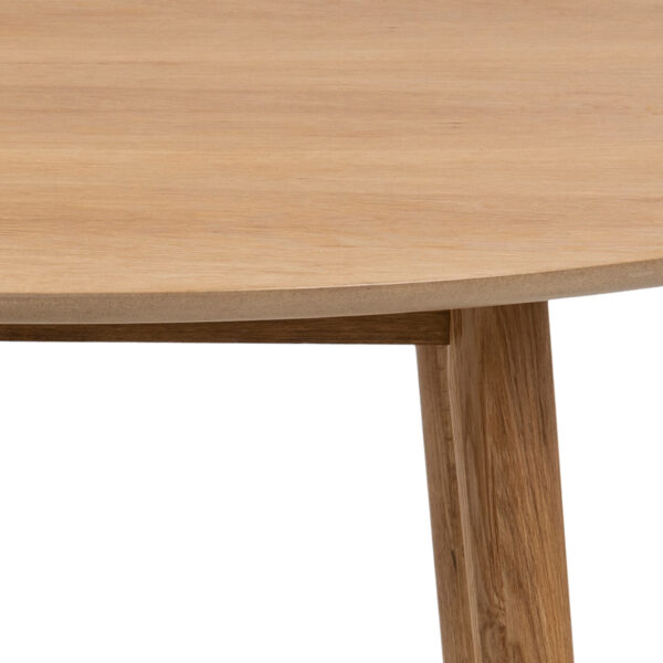Nagano Round Dining Table in Oak - Image 8