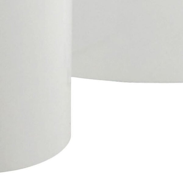 Mice Oval Coffee Table in White Set of 2 - Image 7