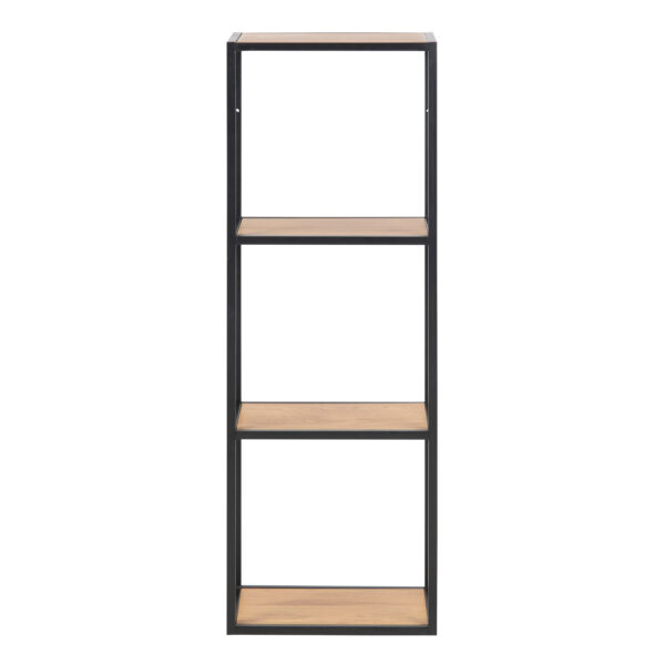Seaford Black Metal Wall Shelf - Image 2