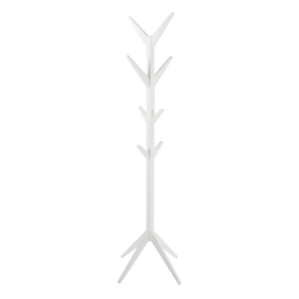 Ascot Coat Hanger in White