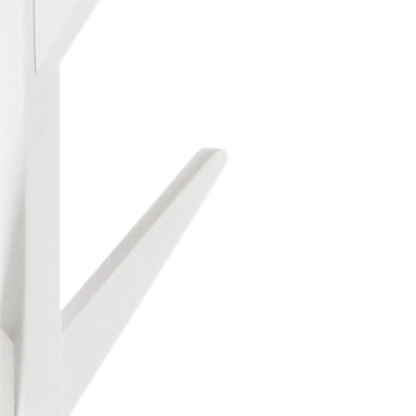 Ascot Coat Hanger in White - Image 5