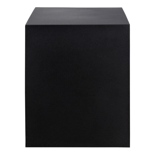 Joliet 1 Drawer Wallmounted Bedside Table in Black & Bamboo - Image 7