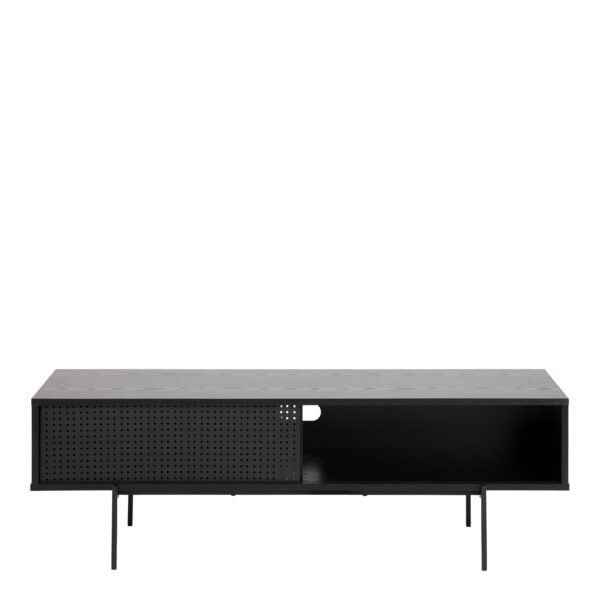 Angus TV Unit with 1 Sliding Door in Black - Image 3