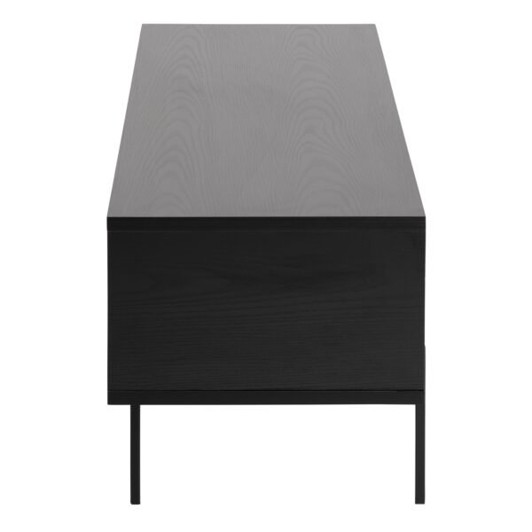 Angus TV Unit with 1 Sliding Door in Black - Image 4