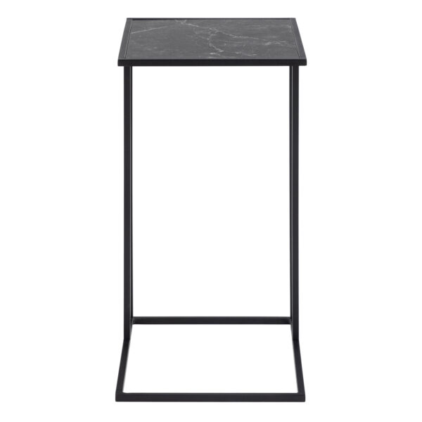 Infinity Side Table in Matt Black - Image 3