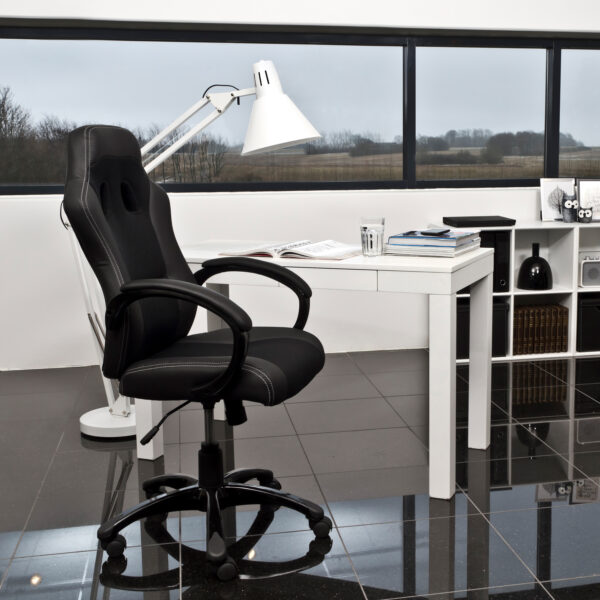 Race Gaming Chair in Black - Image 4