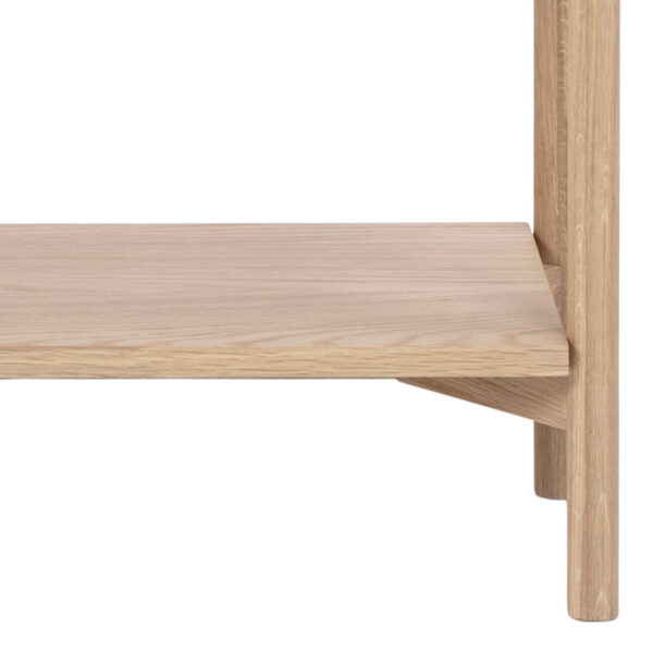 Braidwood Bookcase with 4 Shelves in White Oak Veneer - Image 11