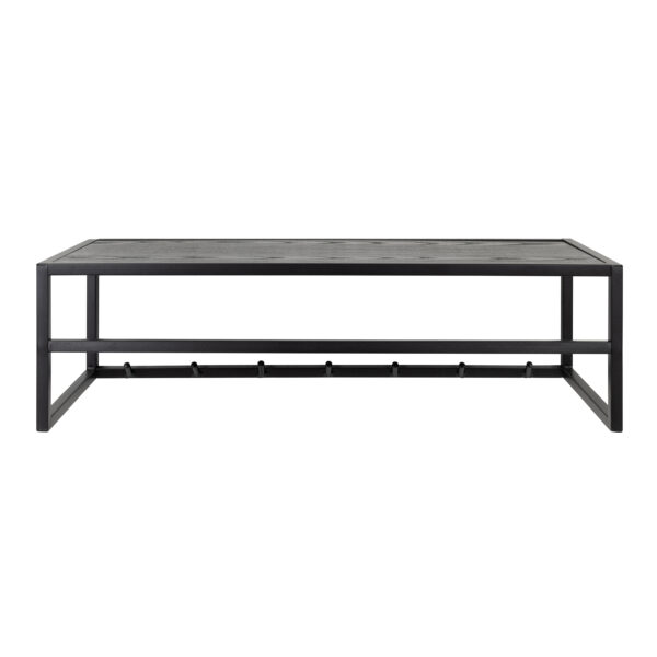 Seaford Coat Rack in Black And Oak - Image 2