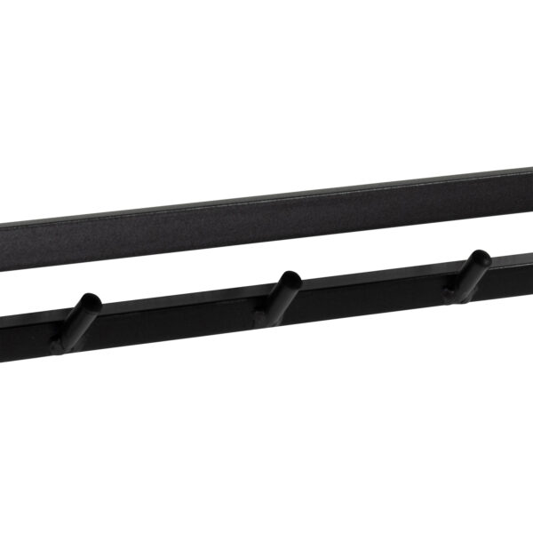 Seaford Coat Rack in Black And Oak - Image 5
