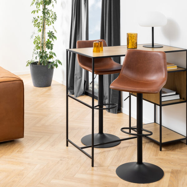 I_Oregon Bar Stool in Brown, One supplied - Image 4