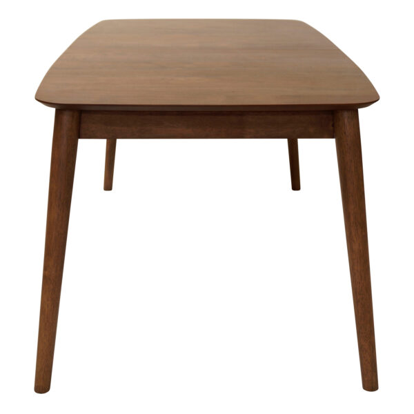 Montreux Rectangular Extending Dining Table in Walnut 180-219 cm - Image 3