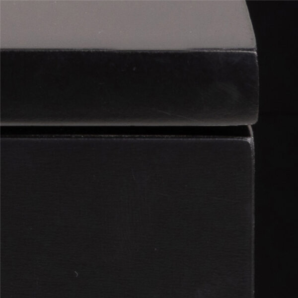 Ashlan Bedside Table in Black - Image 11