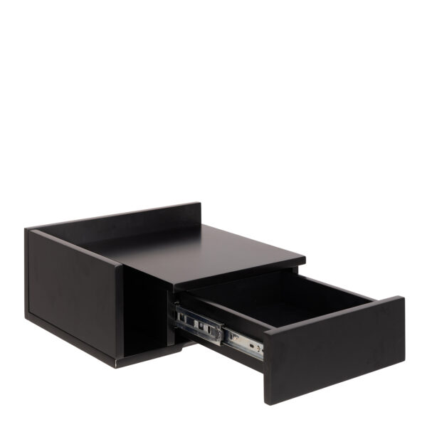 Ashlan Bedside Table in Black - Image 8