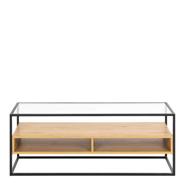 Randolf TV Unitin Black and Oak - Image 2