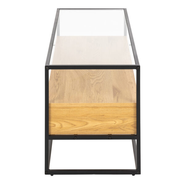Randolf TV Unitin Black and Oak - Image 3