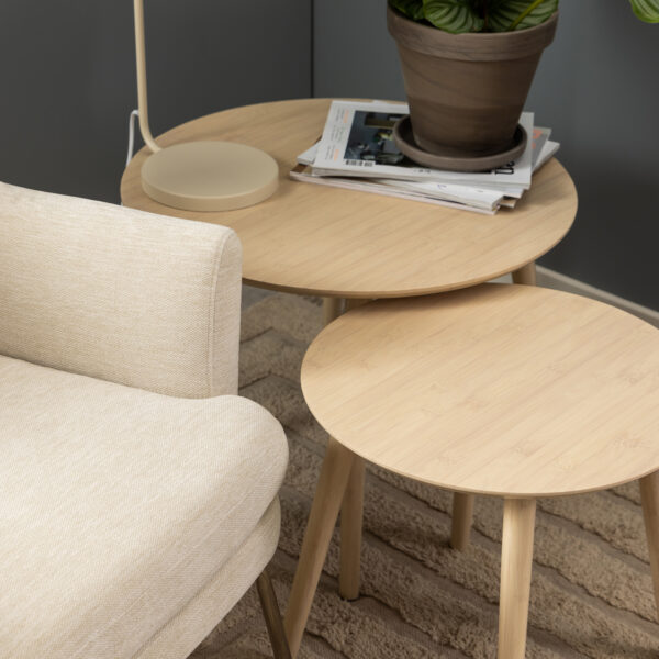 Roslin Coffee Table Set in Bamboo - Image 5