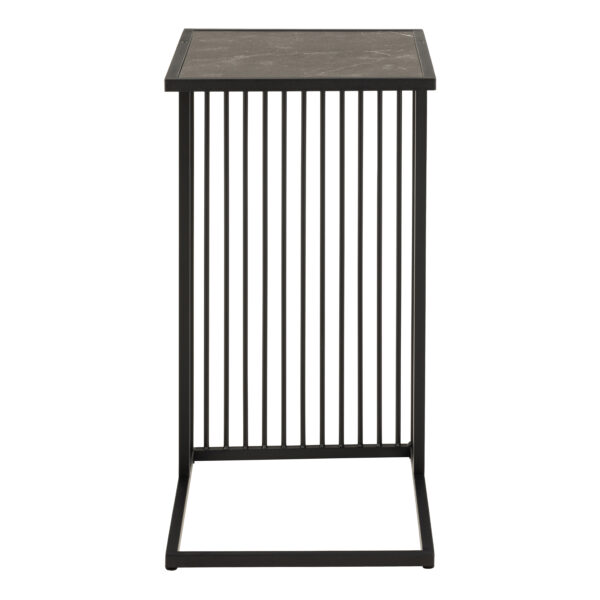 Strington Tall Side Table in Black - Image 3