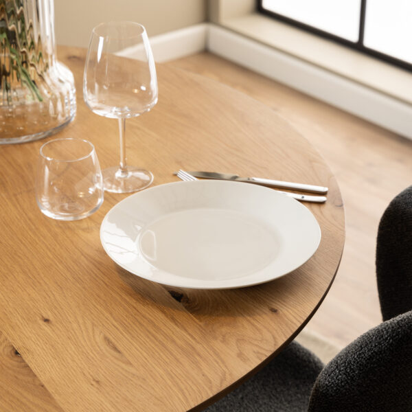 Malika Dining Table in Wild Oak - Image 5