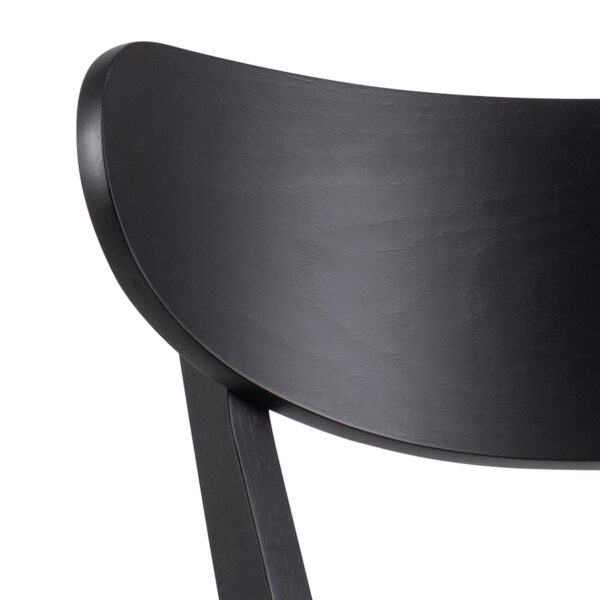 Roxby Bar Stool in Black Set of 2 - Image 6